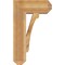 Ekena Millwork Legacy Craftsman Rough Sawn Bracket, Western Red Cedar, 6"W x 18"D x 30"H BKT06X18X30LEC04RWR - alternate 3